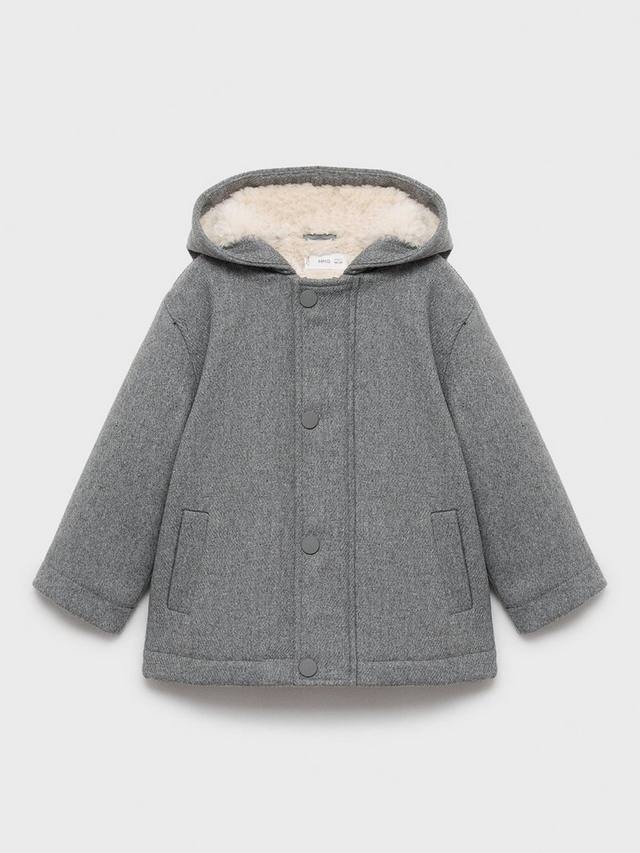 

Детское худи Lucio из шерстяной смеси Mango