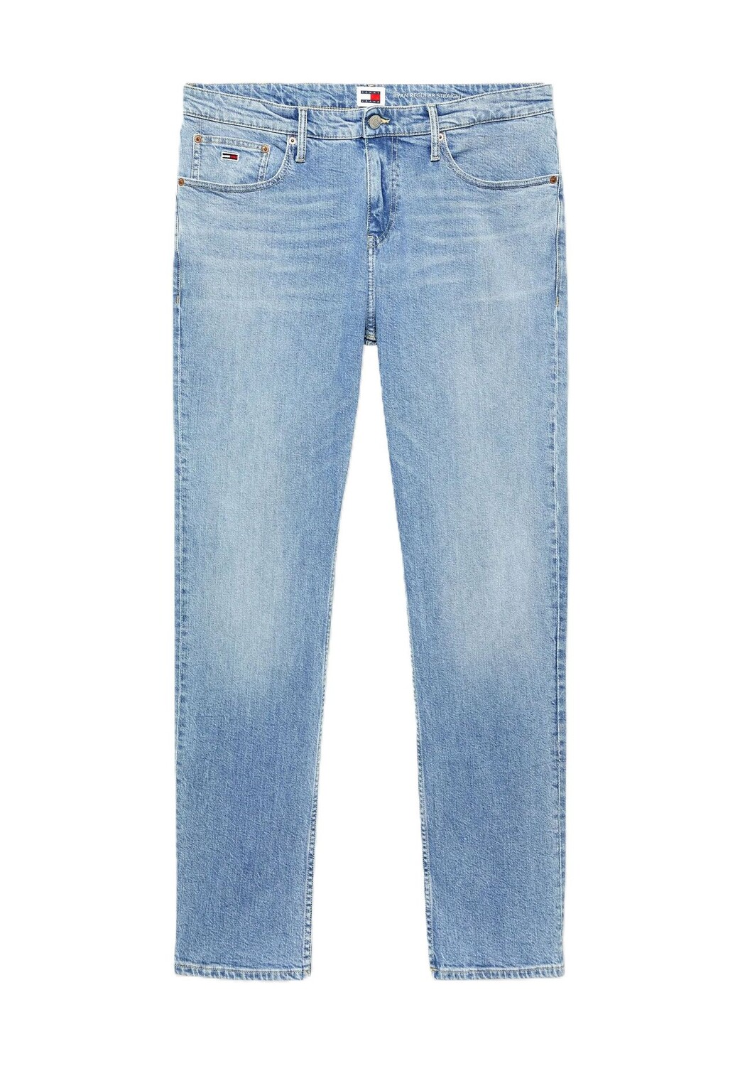 

Брюки джинсовые, фирменная нашивка, декоративные швы, мужские TOMMY Jeans, цвет 1a5 Denim Medium