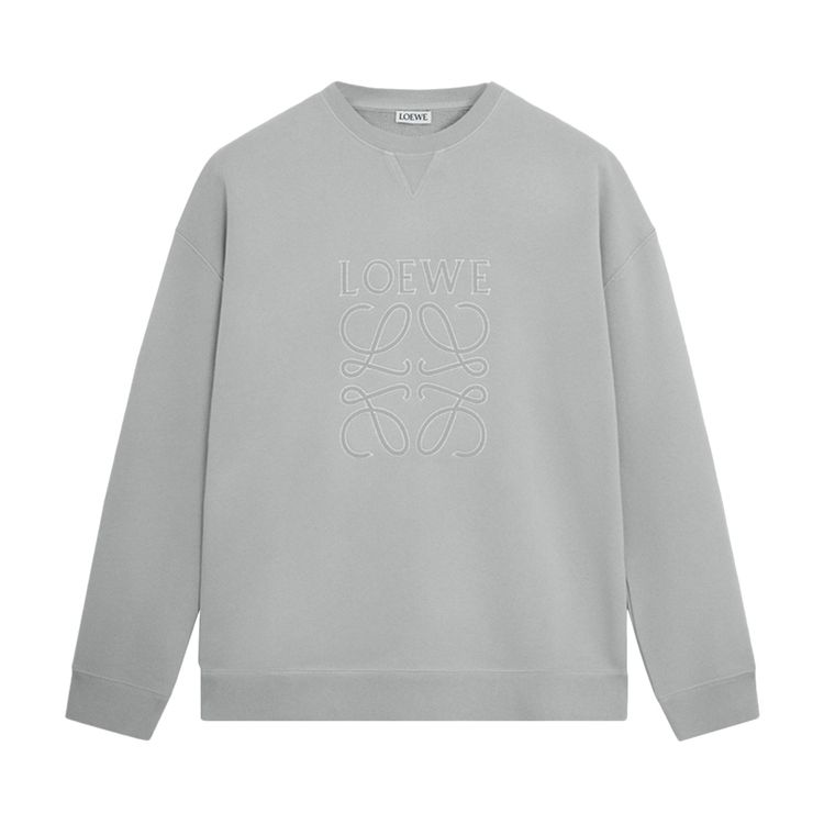 

Толстовка Loewe Relaxed Fit Sweatshirt 'Light Grey', серый