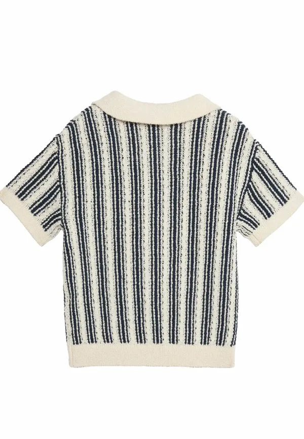 Рубашка-Поло Marks & Spencer, Navy Mix — фото 2