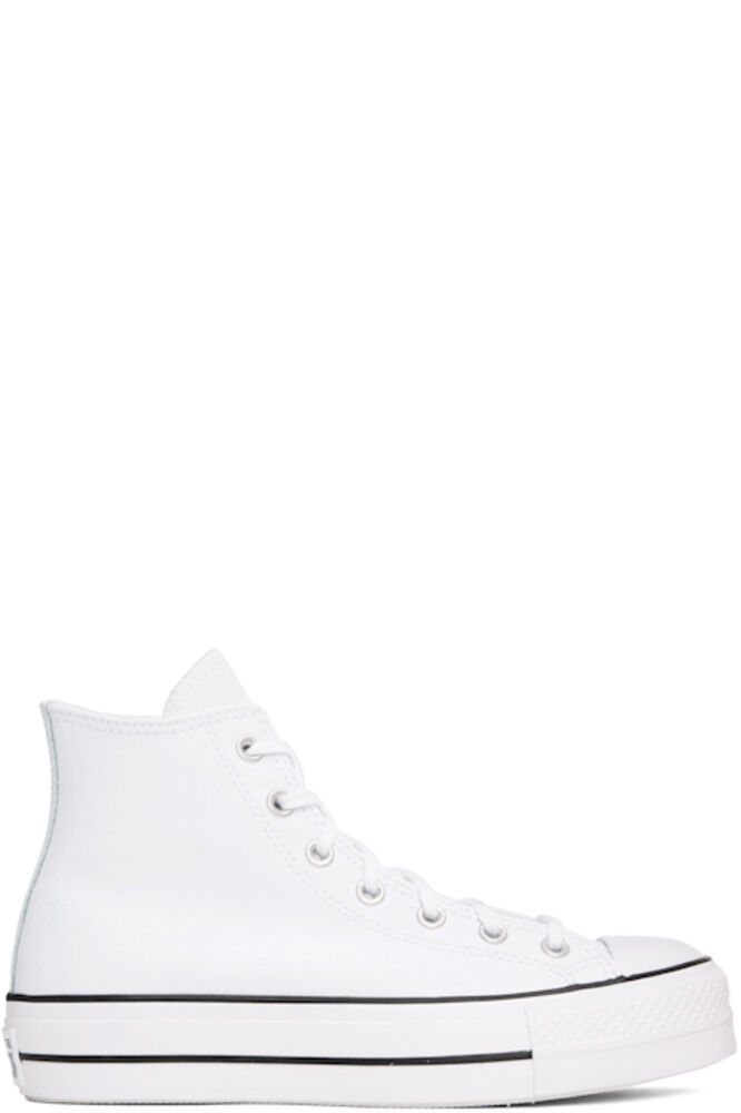 

Белые кожаные кроссовки Chuck Taylor All Star Platform Converse