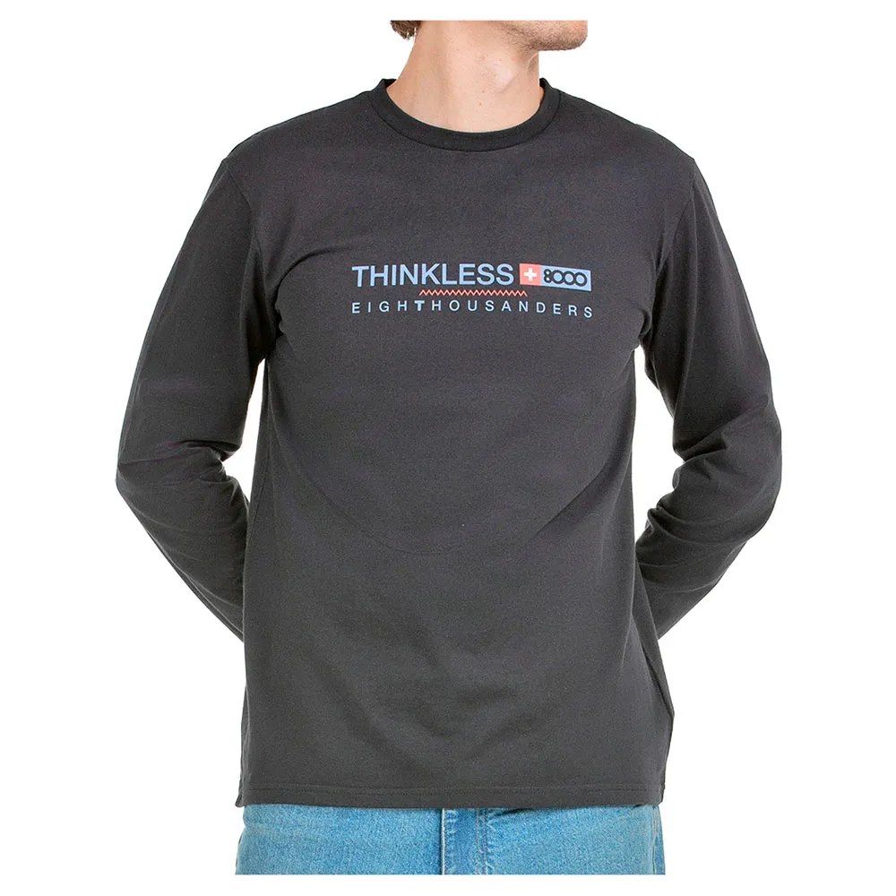 

Футболка +8000 Croacia long sleeve, черный