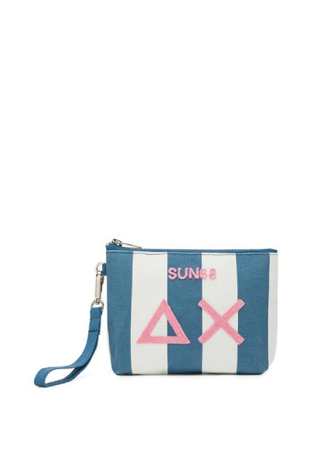 

Клатч PRINTED POCHETTE Sun68, светло-голубой