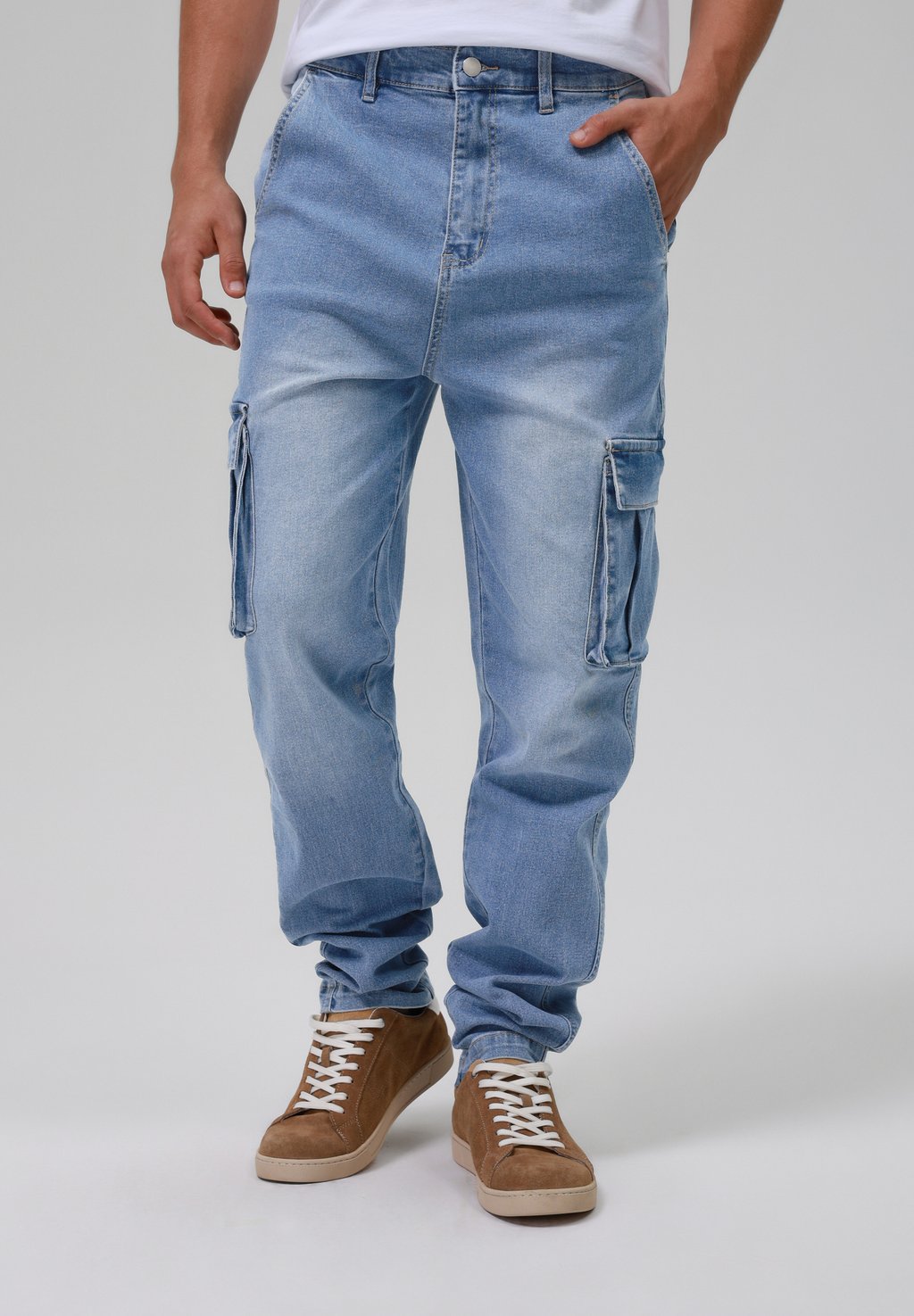 

Джинсы облегающего кроя Pier One by Zalando, цвет Light Blue Wash