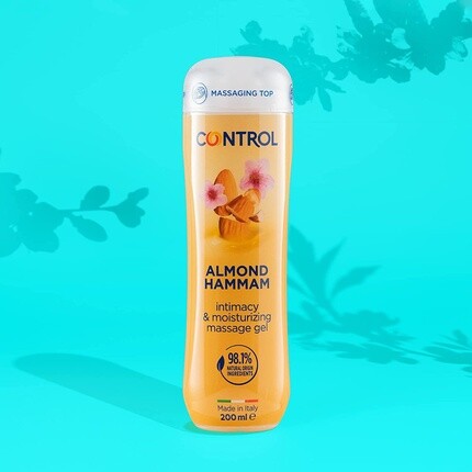 Массажный гель Almond Hammam 3 в 1 с ароматом миндального молока 200 мл - 100% сделано в Италии, Control — фото 3