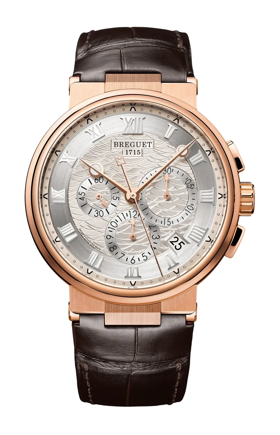 МАРИНА ХРОНОГРАФ 5527 - 5527BR/12/9WV BREGUET, золотой