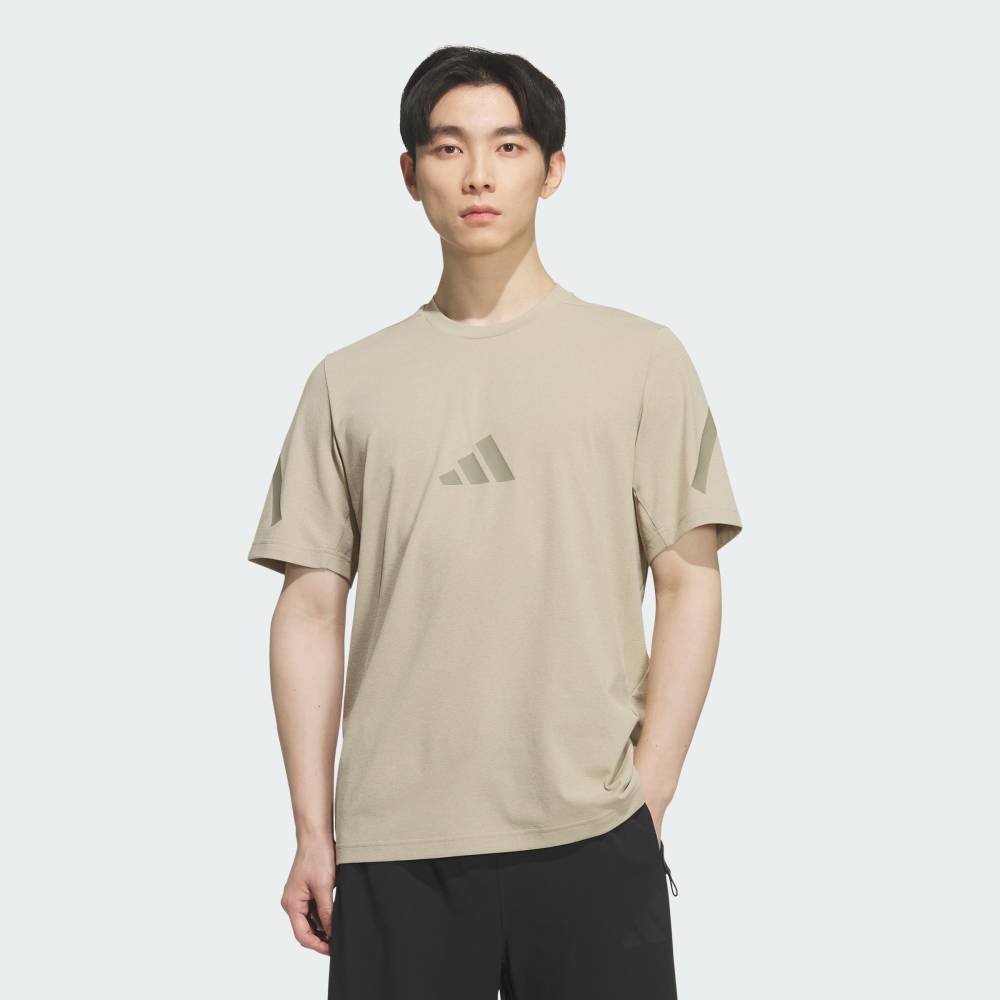 Футболка ZNE Regular Fit CARAT с коротким рукавом Adidas, brown