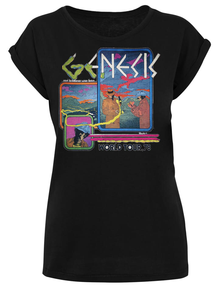 

Футболка F4NT4STIC T-Shirt Genesis World Tour 78', черный