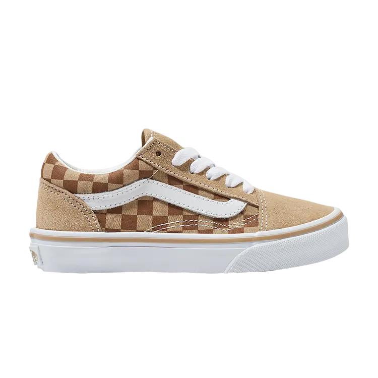 

Кроссовки Old Skool Kids, цвет Checkerboard - Neutral Brown