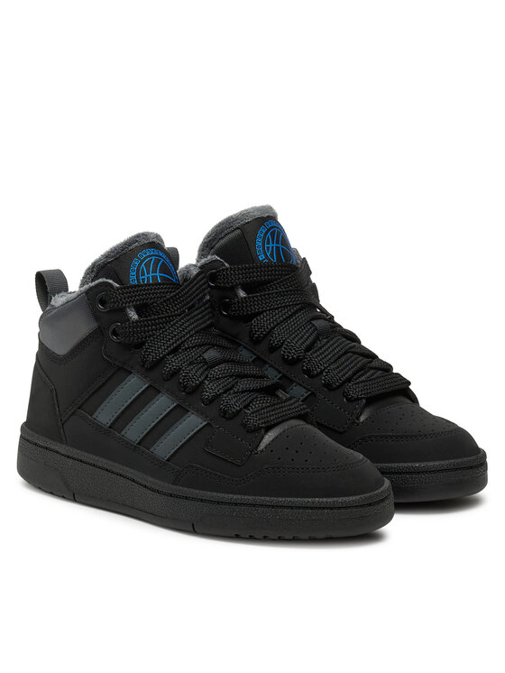 Кроссовки Rapid Court Mid Winterized JR2804 Adidas, черный — фото 2