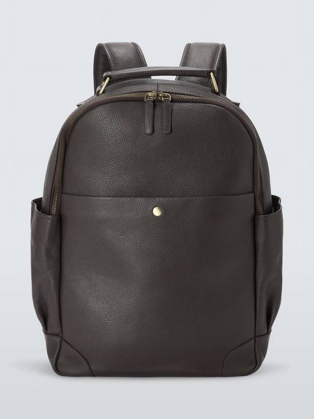 

Кожаный рюкзак John Lewis, Dark Brown