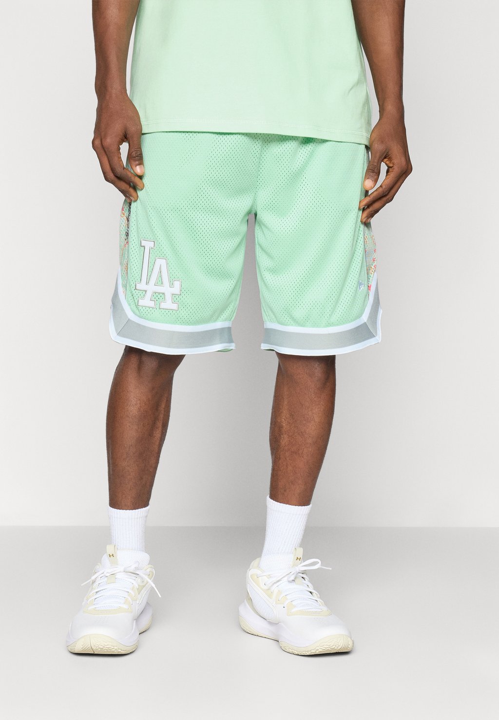 

Спортивные шорты MLB LOS ANGELES DODGERS INFILL SHORT - Club wear New Era, мятный