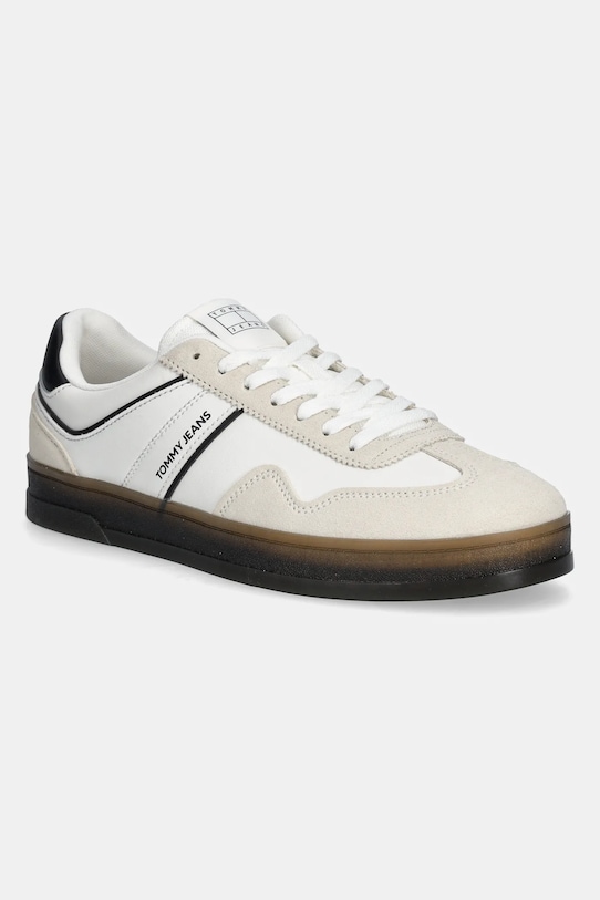 

Кожаные кроссовки The Greenwich Leather Tommy Jeans, белый