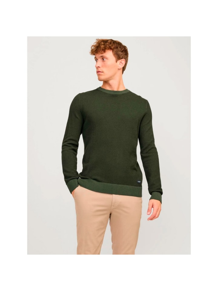 

Пуловер Jack & Jones, цвет kaki