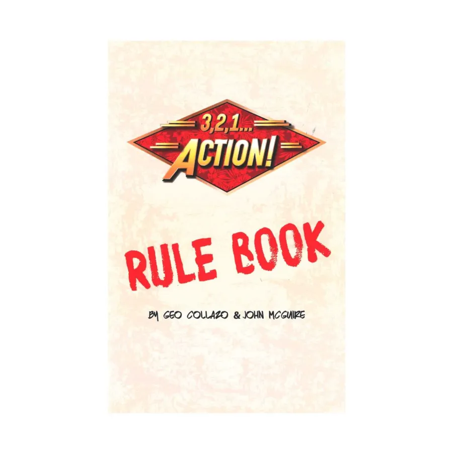 

3,2,1...Action! Rule Book, Role Playing Games (3,2,1…Action), мягкая обложка