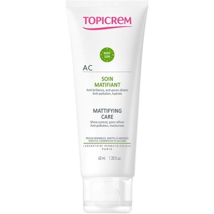 

Ac Матирующий уход 40мл, Topicrem