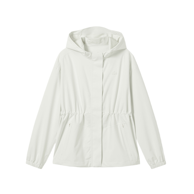 Куртка женская с капюшоном LACOSTE Moderate Others, casual стиль, baby синий — фото 3