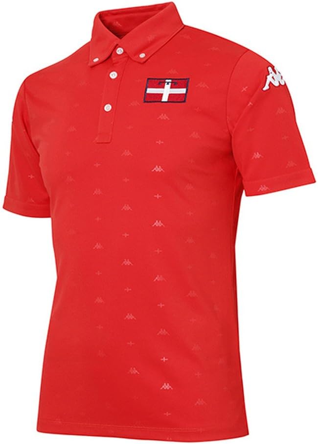 

Футболка с коротким рукавом Kappa GOLF Omini Embossed KG712SS56 WT M, красный