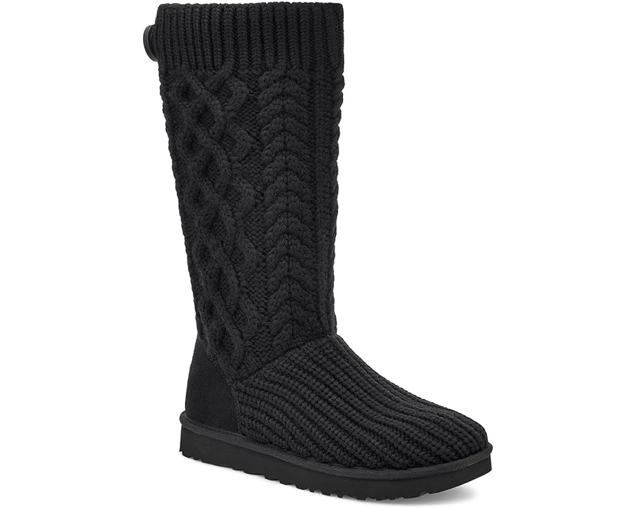 

Ботинки UGG Classic Cardi Cabled Knit, черный