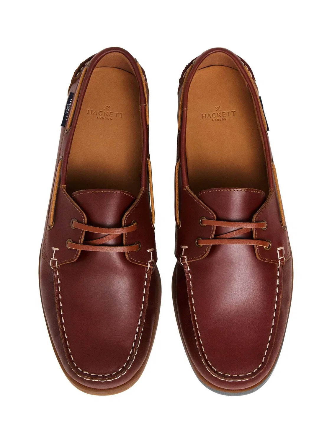 Мокасины 'Deck One' Hackett London, Cognac — фото 2