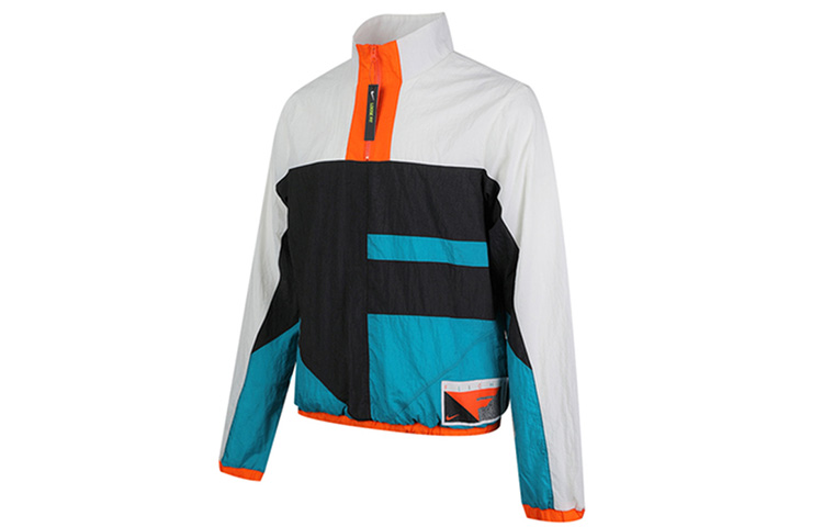 Nike Куртка мужская бело-зелено-черная, White Green Black — фото 3