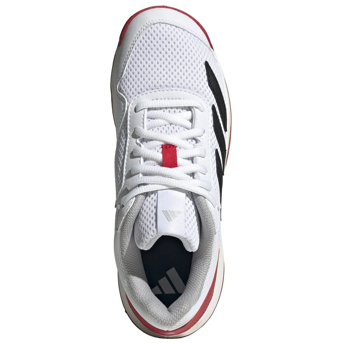 Детская теннисная обувь COURTFLASH Adidas, белый — фото 4