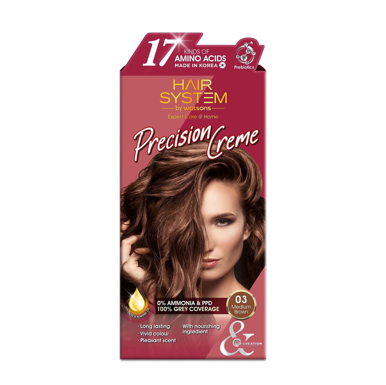 

Hair System by Watsons Precision Creme 03 Средне-коричневый