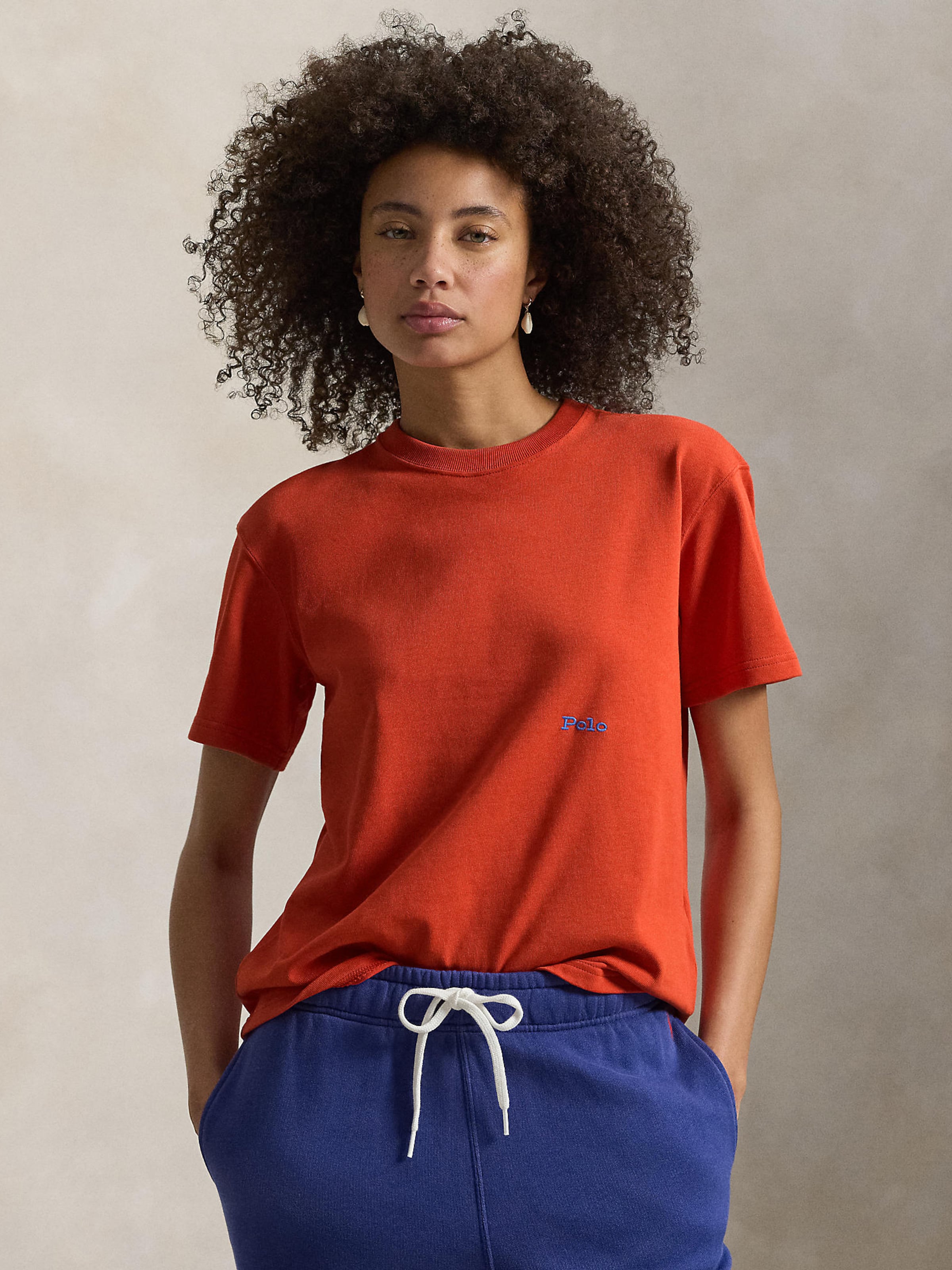 Polo Ralph Lauren Футболка в цвете Lobster — фото 4