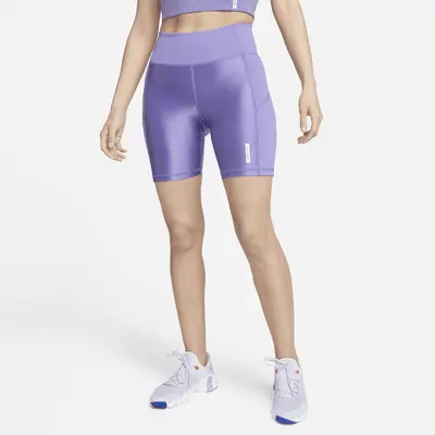 

Шорты Nike Pro, цвет Space Purple/White