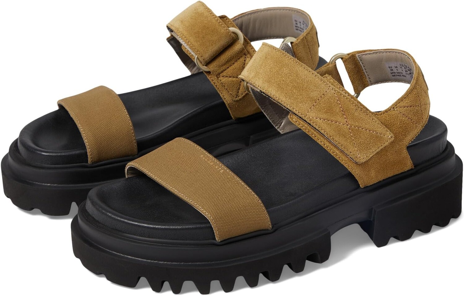 

Сандалии AllSaints Rory Suede Sandal, цвет Khaki Green