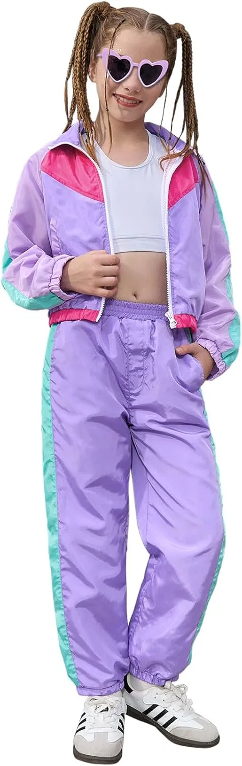 Детский спортивный костюм Neon Perfashion, 2 предмета, фиолетовый