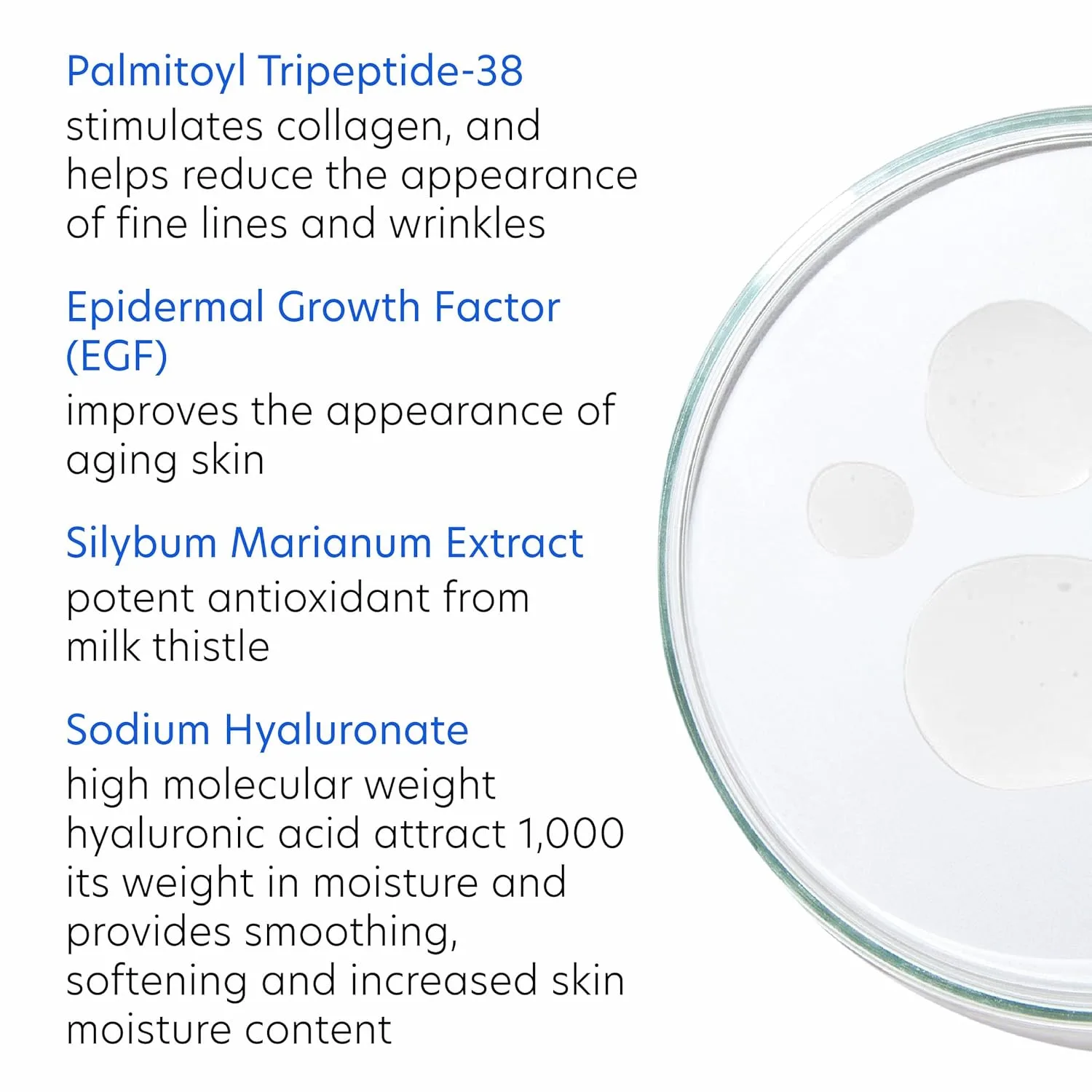 Сыворотка Pca Skin — Total Strength Serum - средство для придания коже упругости и объема с эпидермальными, 30 мл — фото 4
