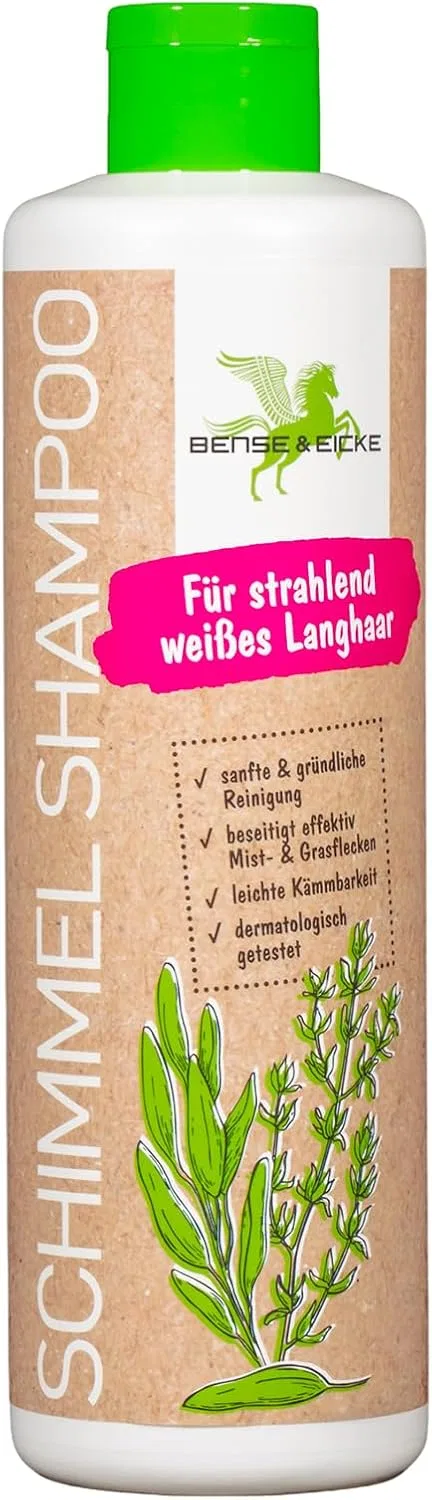 Шампунь для белых и светлых лошадей Bense & Eicke Schimmel Shampoo Parisol
