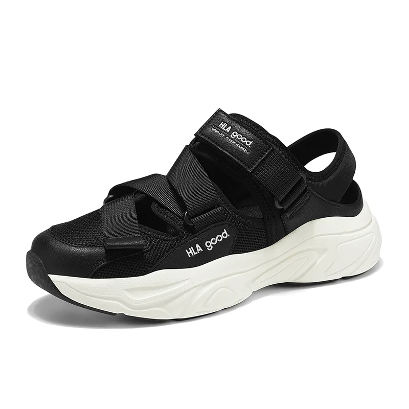 Мужские повседневные туфли low top HLA, бежевый — фото 4
