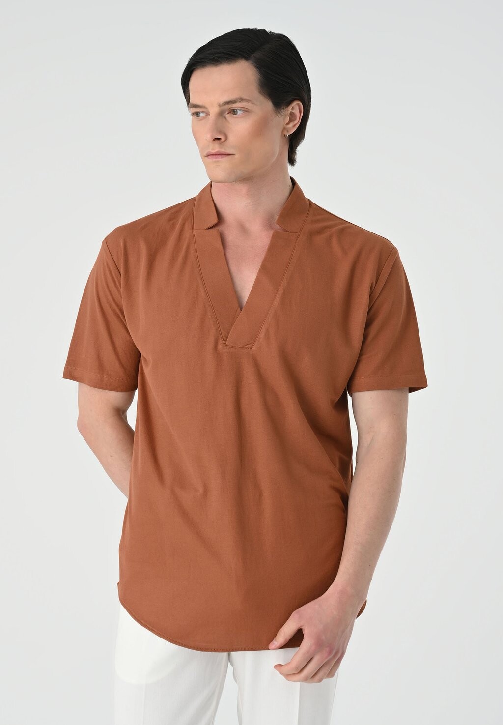

Базовая футболка Short Sleeve Antioch, коричневая