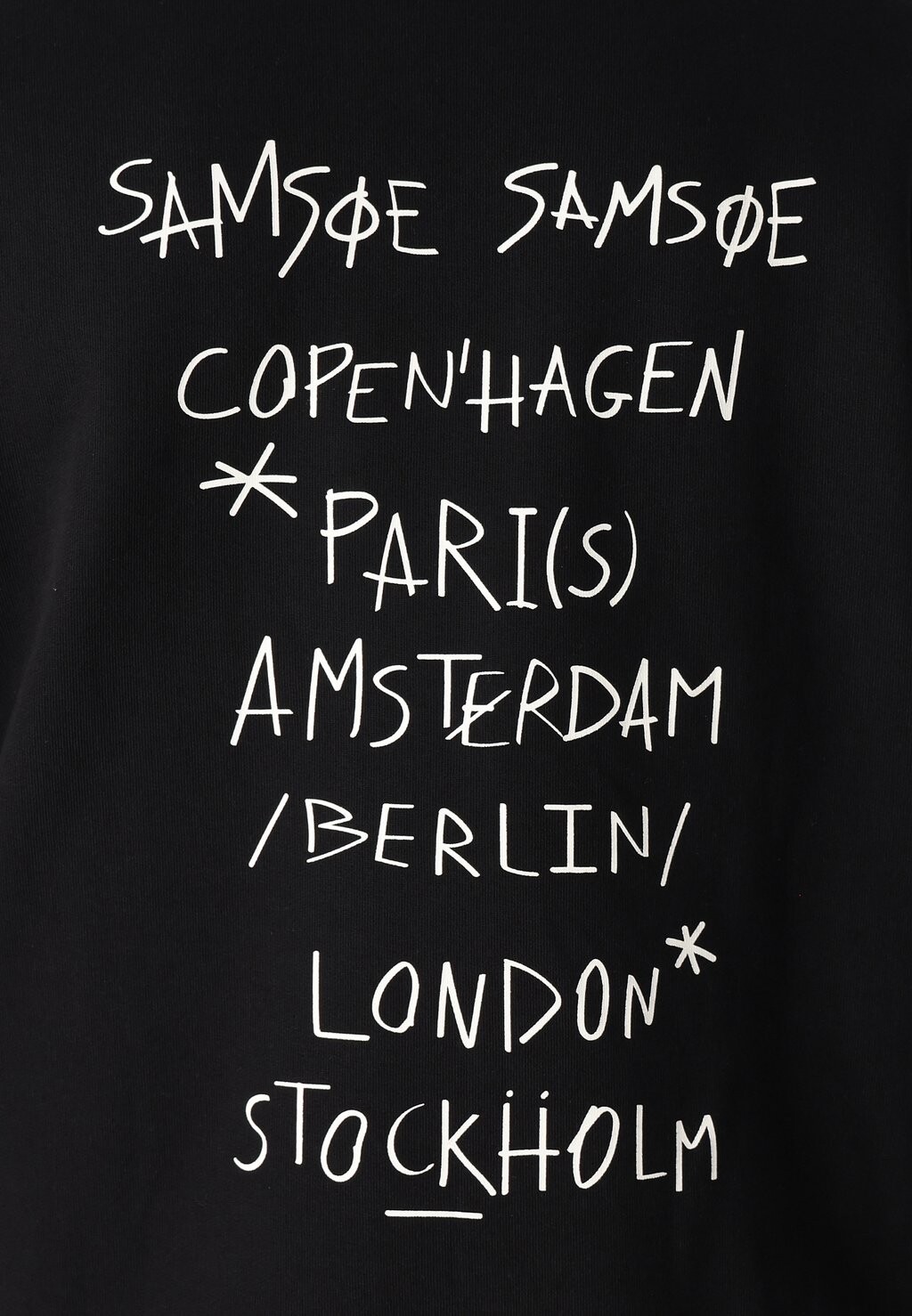 

Толстовка COPENHAGEN HOODIE UNISEX Samsøe Samsøe, черный
