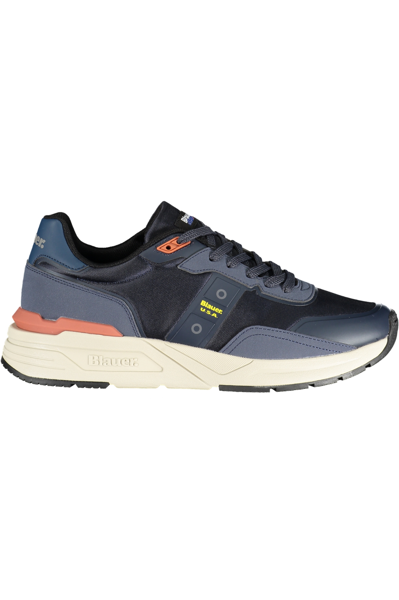 

Кроссовки спортивные мужские Blauer, синий / красный