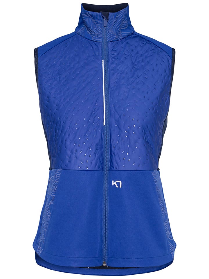 

KARI TRAA Функциональный жилет "Vilde" синего цвета