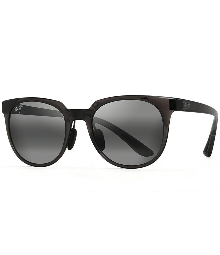

Maui Jim Wailua PolarizedPlus2 круглые солнцезащитные очки 49 мм, черный
