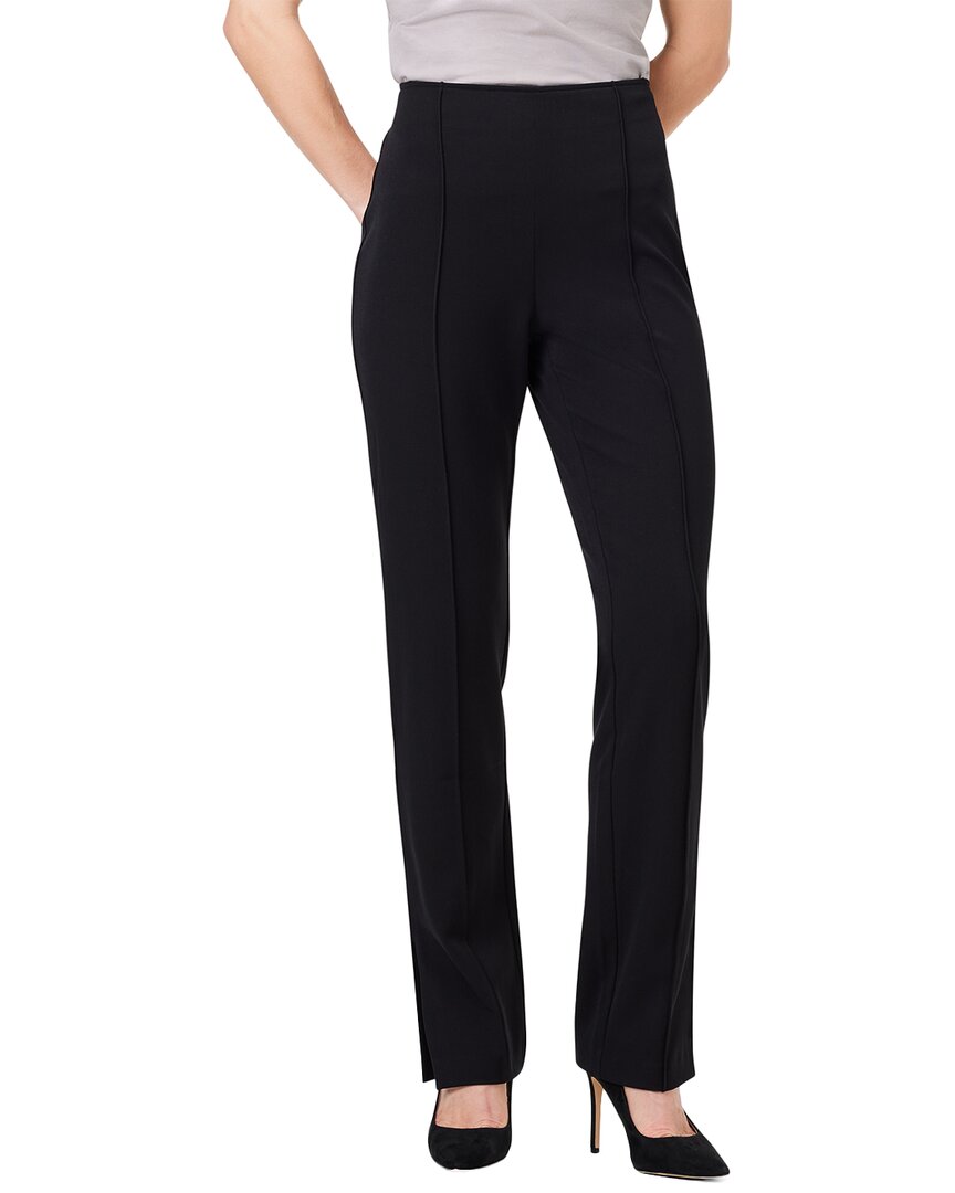 

NIC+ZOE Avenue Прямые брюки с боковыми разрезами Nic + Zoe, цвет black onyx