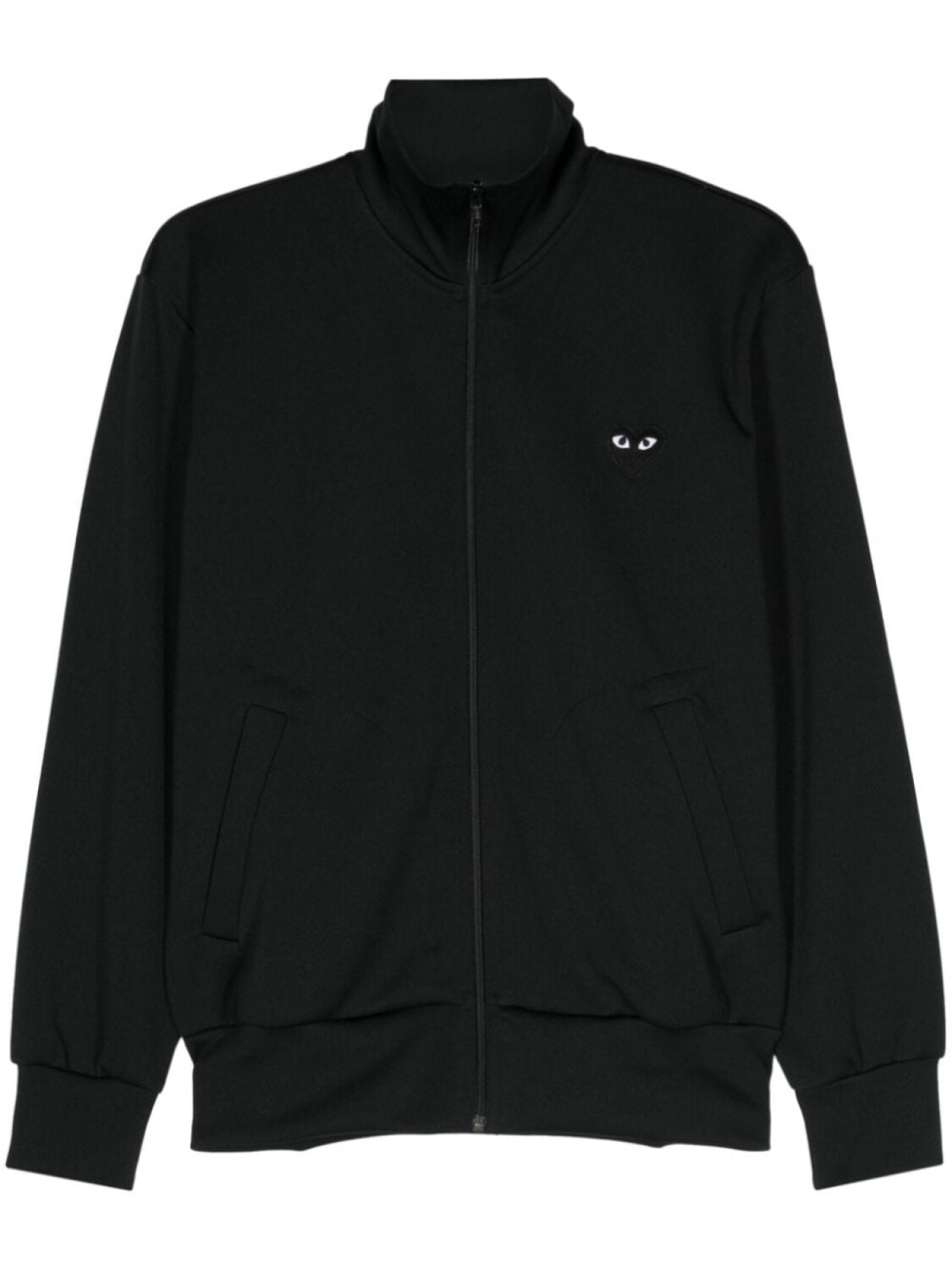 

Comme Des Garçons Play спортивная куртка из джерси с принтом, черный