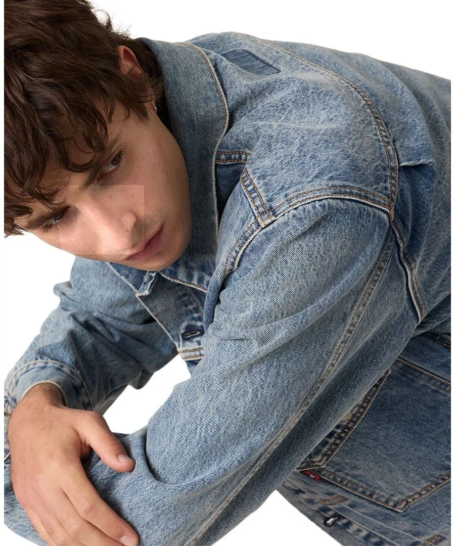 Мужская свободная куртка-тракер Levi'S — фото 3