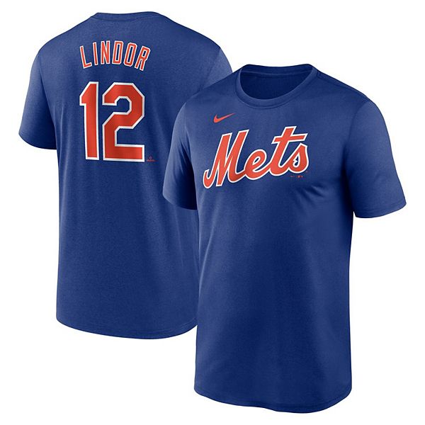 

Футболка мужская francisco lindor royal new york mets legend name & number performance Nike