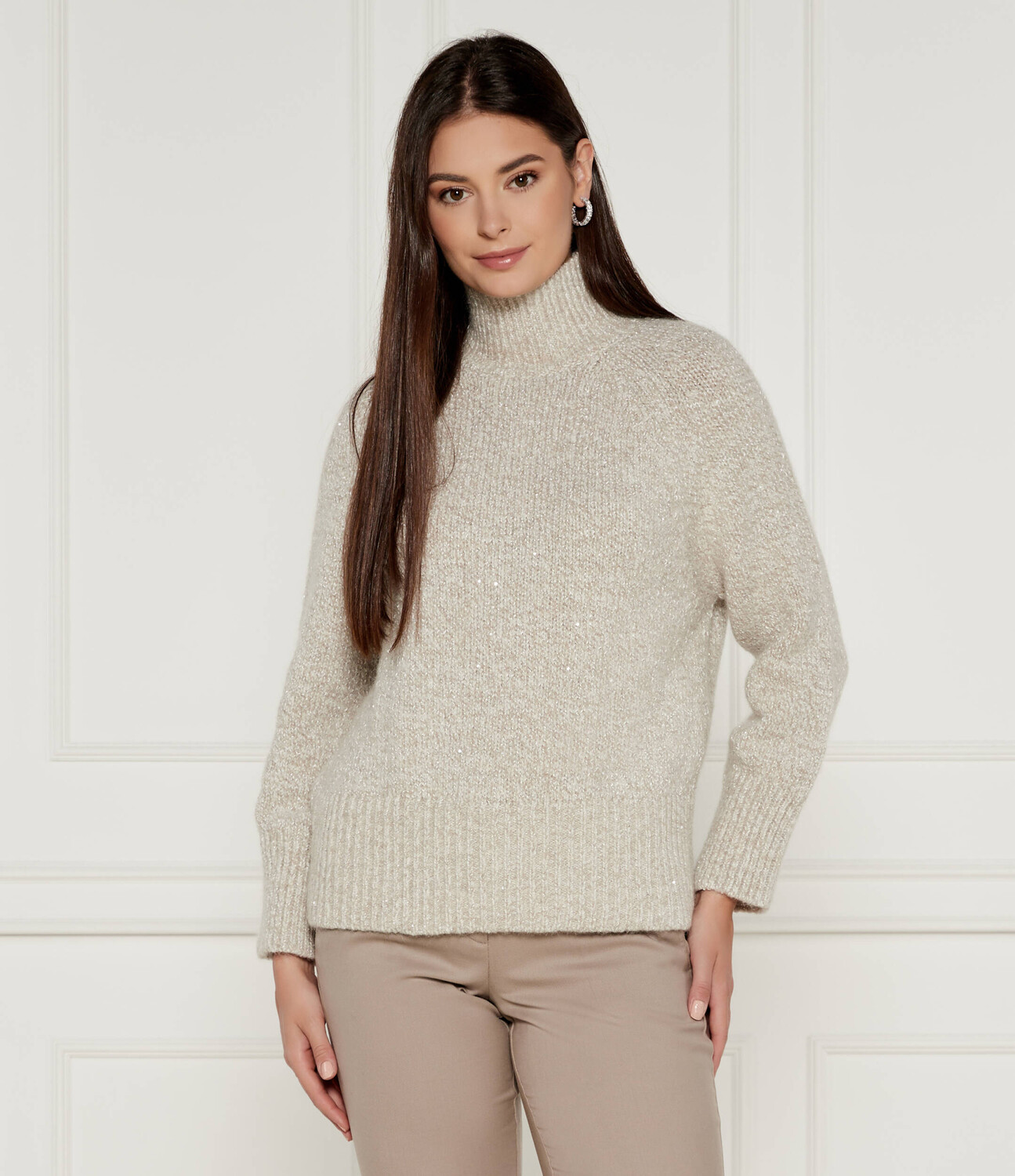 

Свитер Marella SPORT IMBOCCO Regular Fit, серый