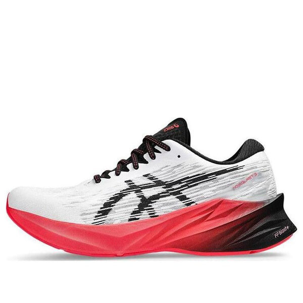 

Кроссовки novablast 3 Asics, белый/черный/красный