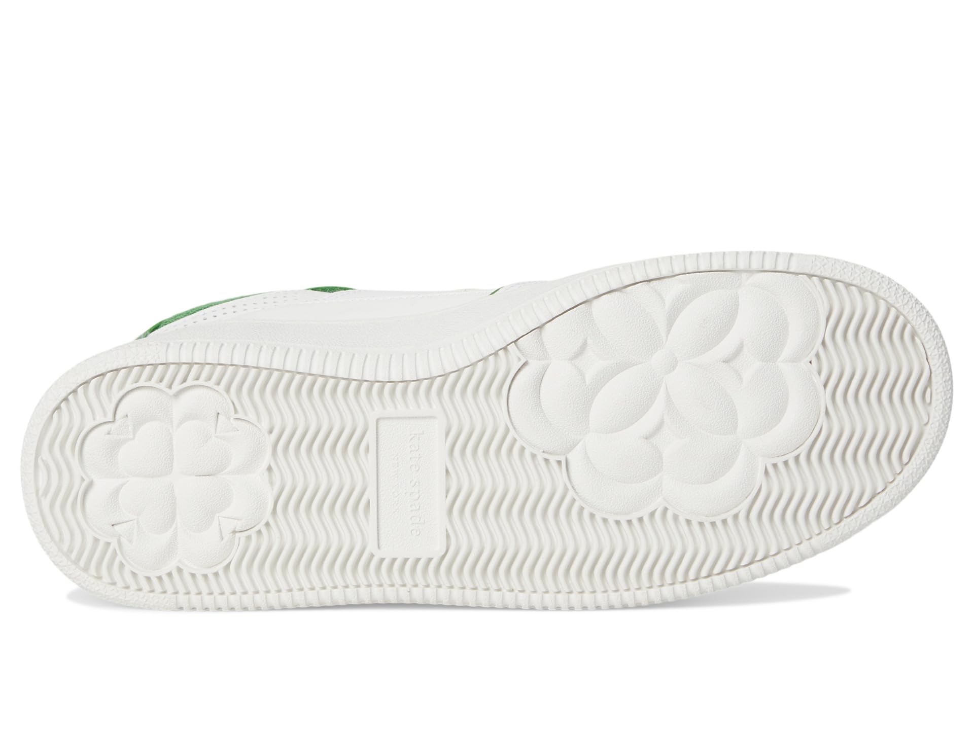 Кроссовки Kate Spade New York 93 Kicks Low Top Lace Up Sneaker, True White/KS Green — фото 3