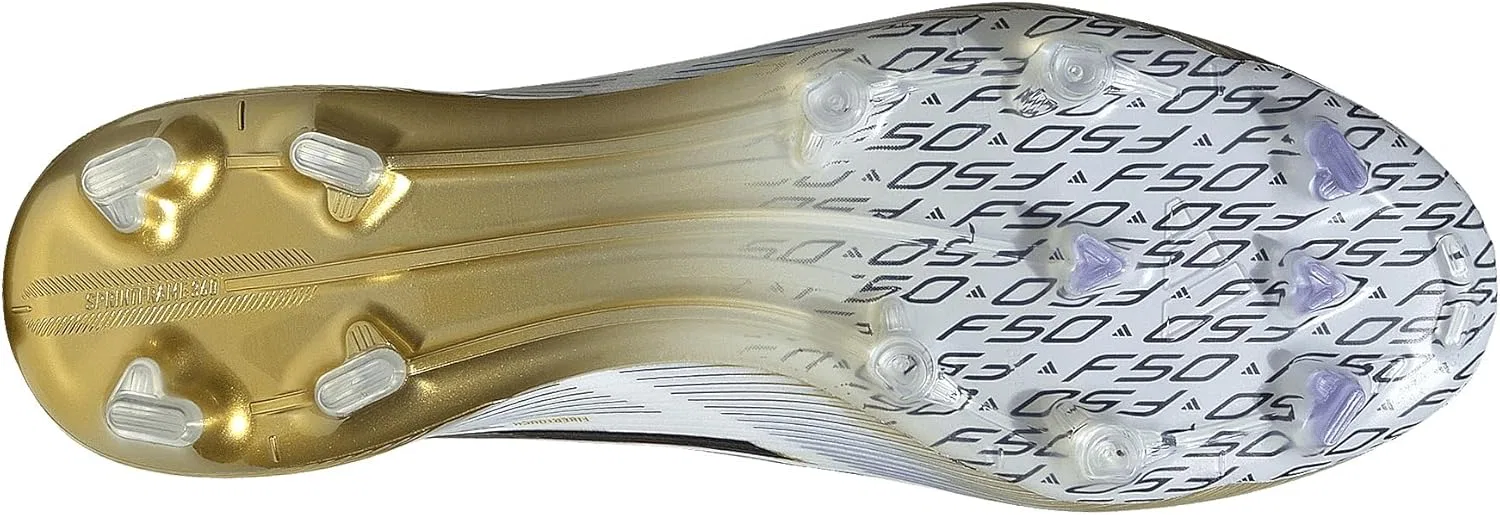 Мужские кроссовки Adidas Performance F50 Elite FG Coral Blaze — фото 4
