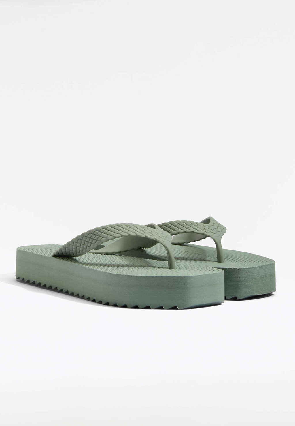 

Шлепанцы OYSHO, цвет Khaki