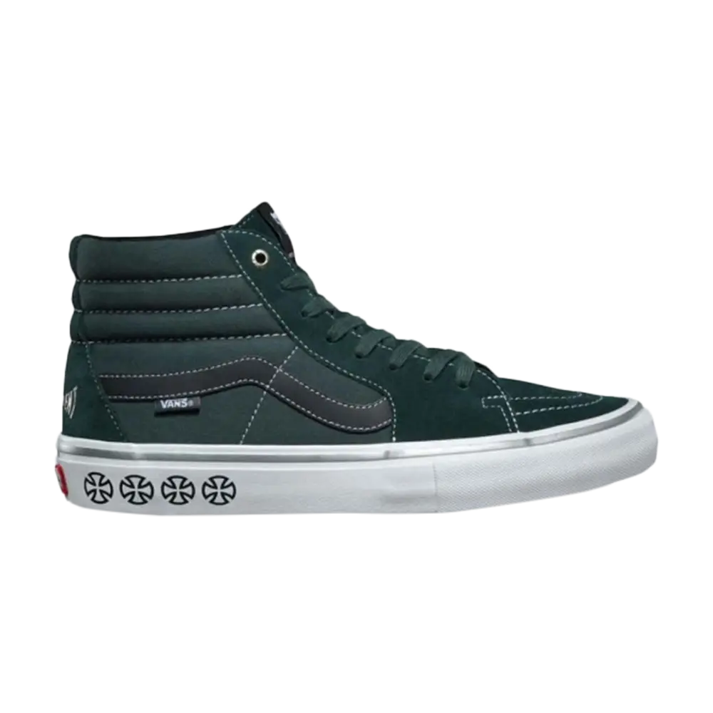 

Кроссовки Independent x Sk8-Hi Pro Vans, зеленый