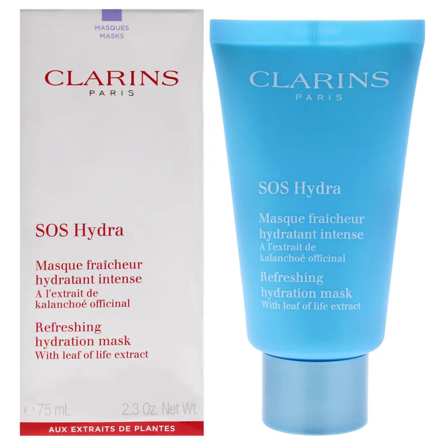 Маска для лица Clarins — Женская SOS Hydra для увлажнения и свежести (Тестер) Уход за кожей